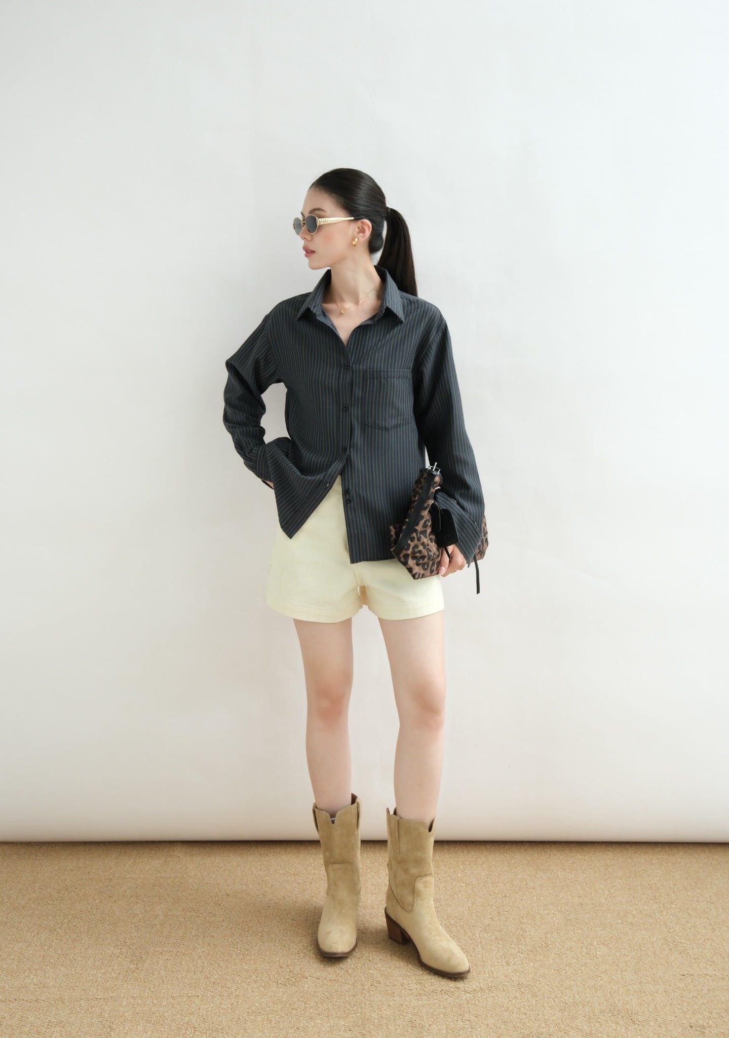  Quần Short Kaki Jean FQJ061 