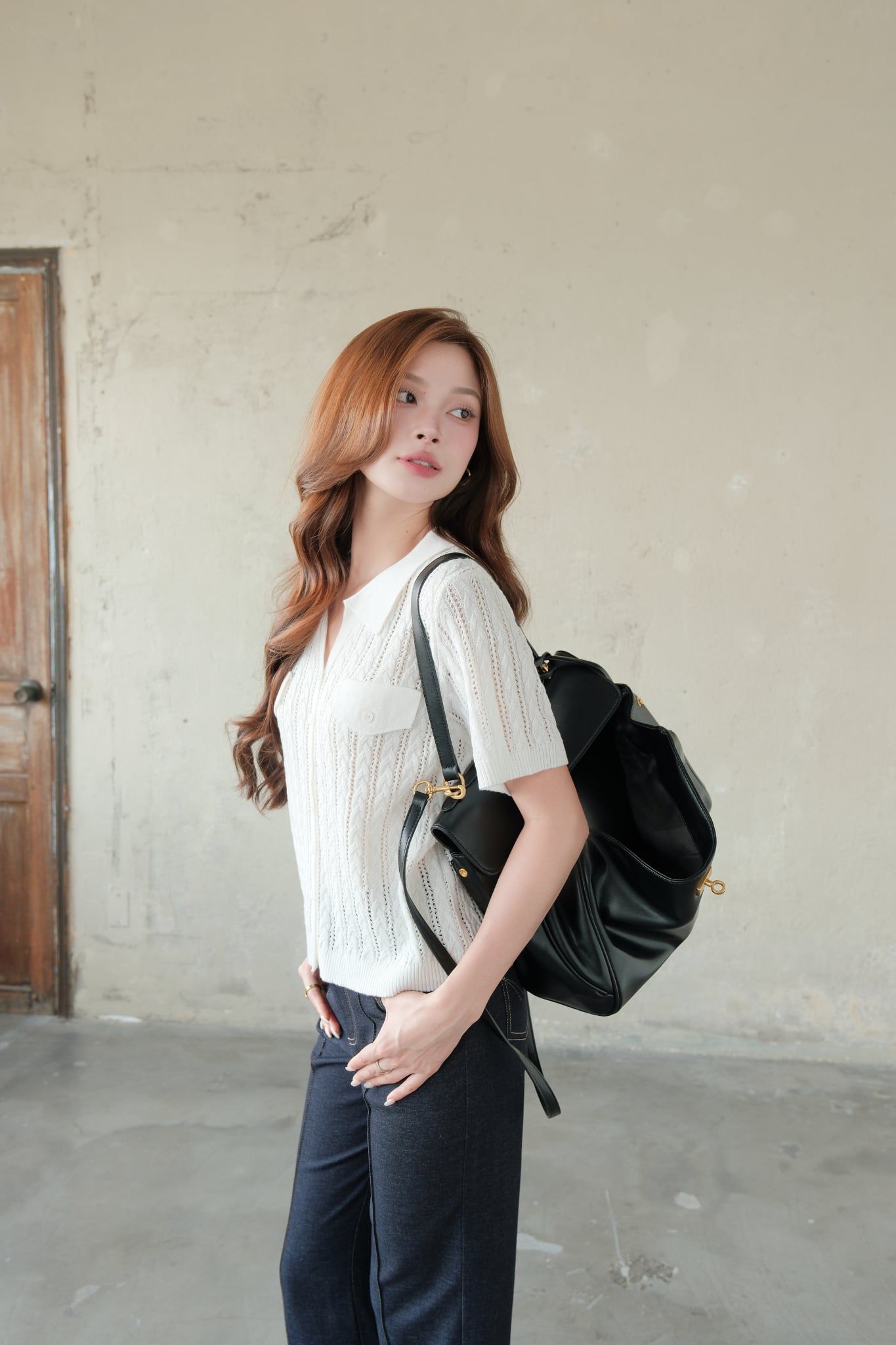  Áo Dệt Kim Giả Túi FAK108 