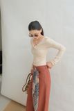  Áo Thun Cổ Xoắn FAT097 