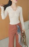  Áo Thun Cổ Xoắn FAT097 