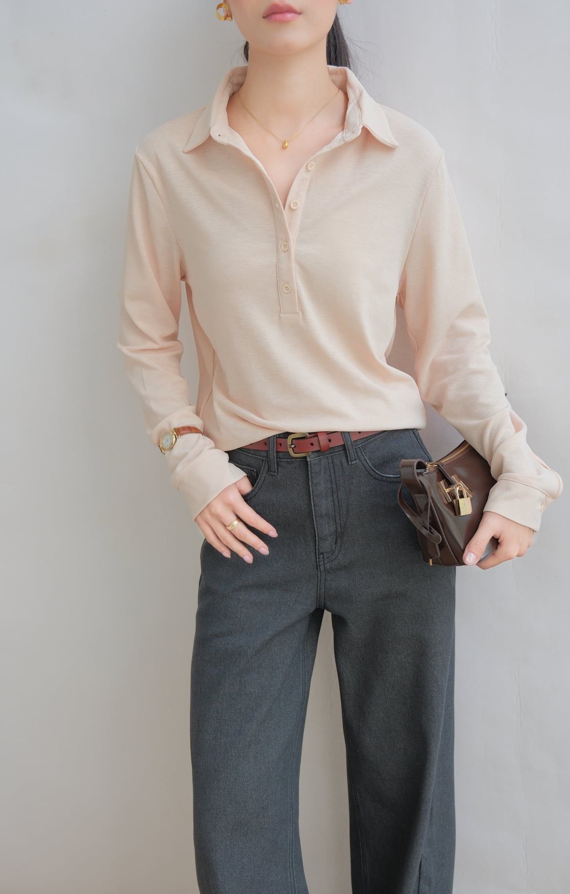  Quần Jean Ống Rộng FQJ059 