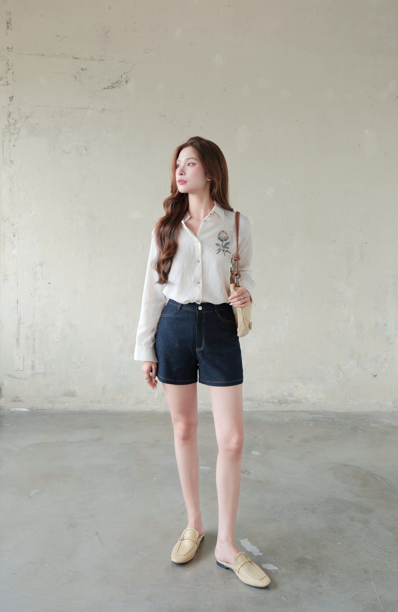  Quần Short Denim FQJ071 