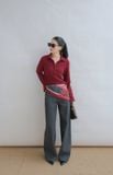  Quần Jean Ống Rộng FQJ059 