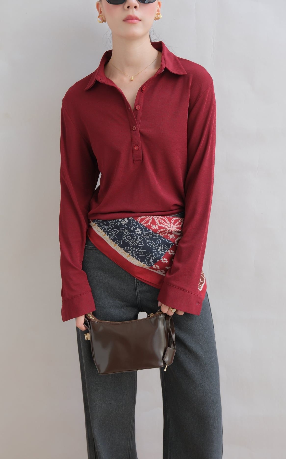  Áo Thun Cổ Trụ FAT098 
