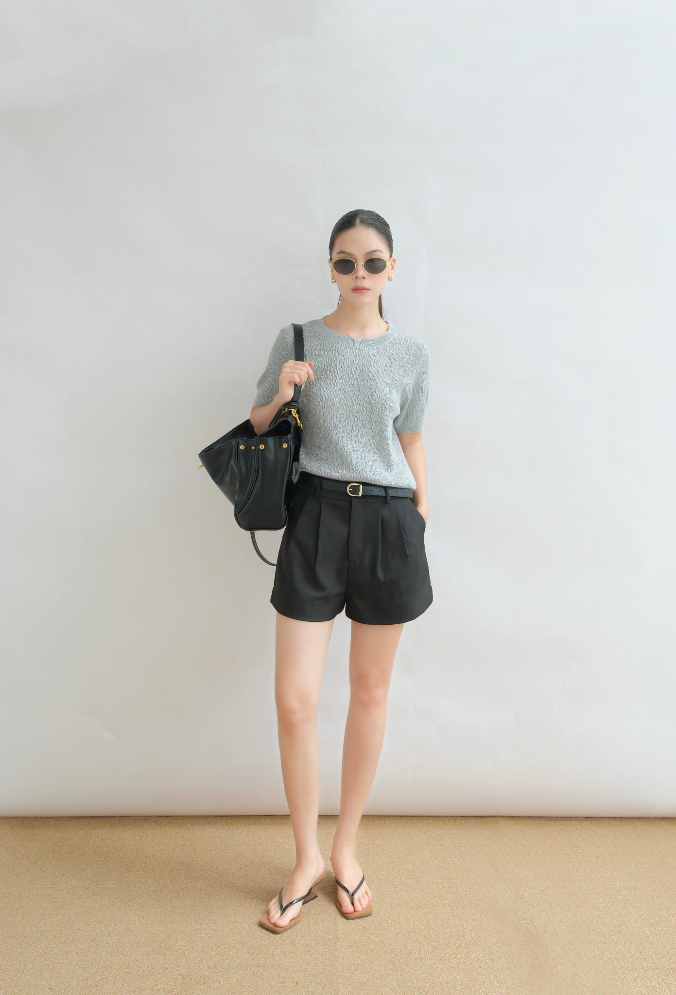  Áo Dệt Kim Cổ Tròn FAK107 