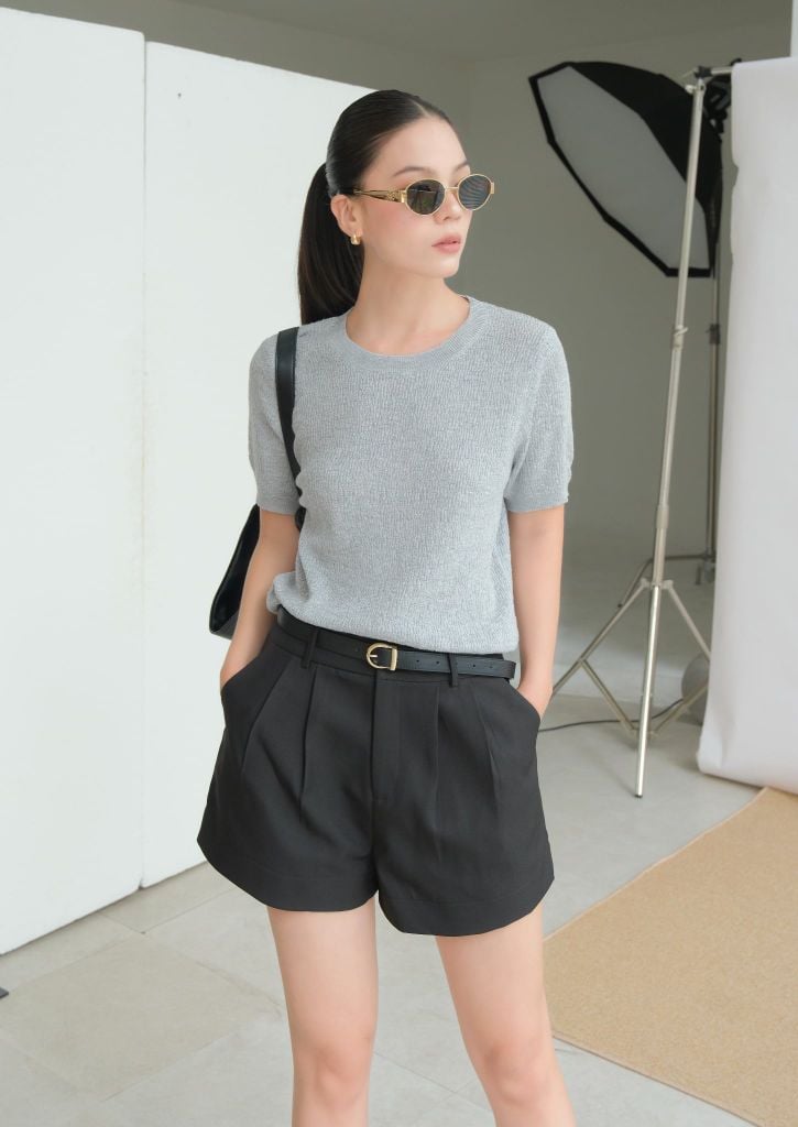  Áo Dệt Kim Cổ Tròn FAK107 