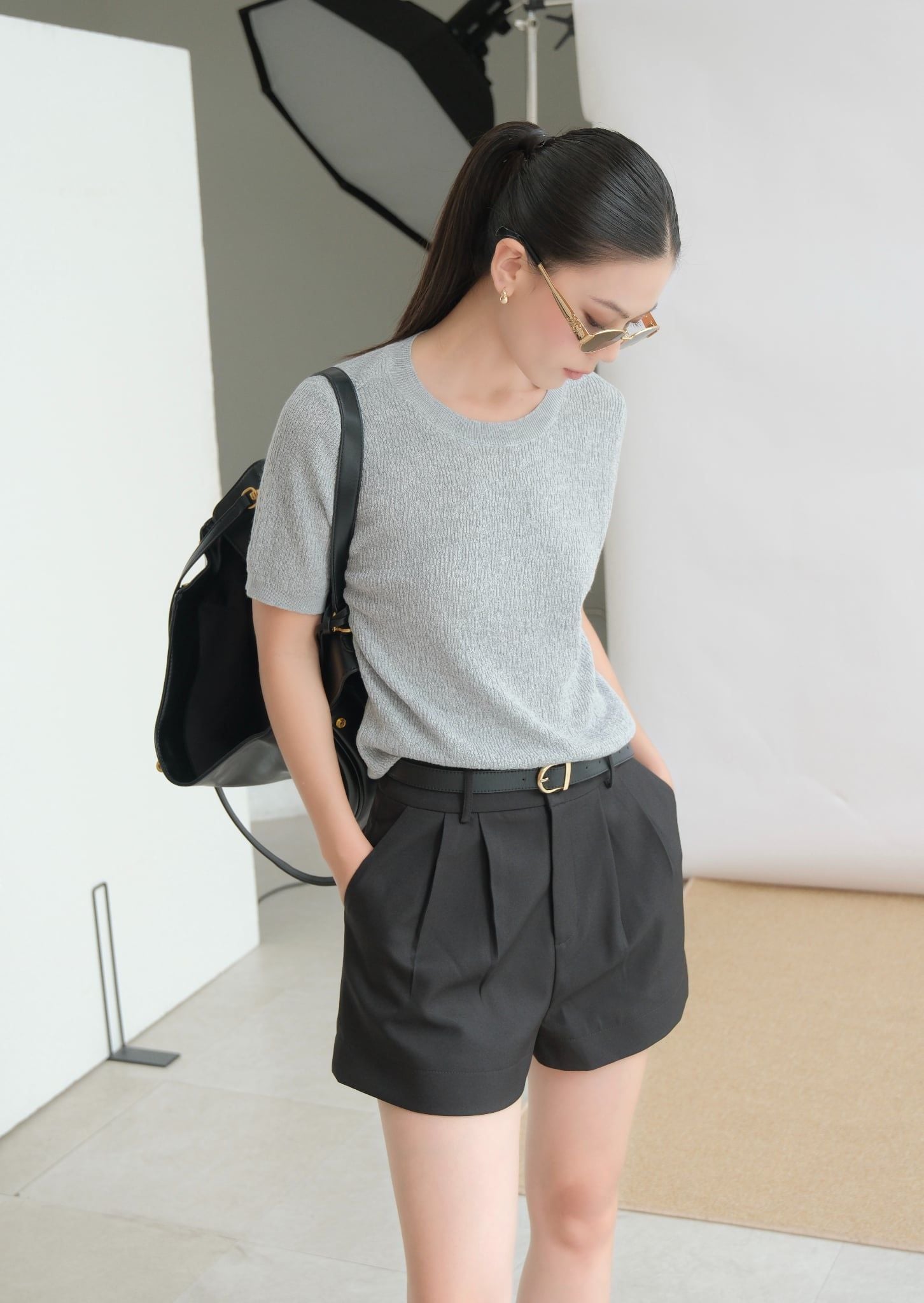  Áo Dệt Kim Cổ Tròn FAK107 