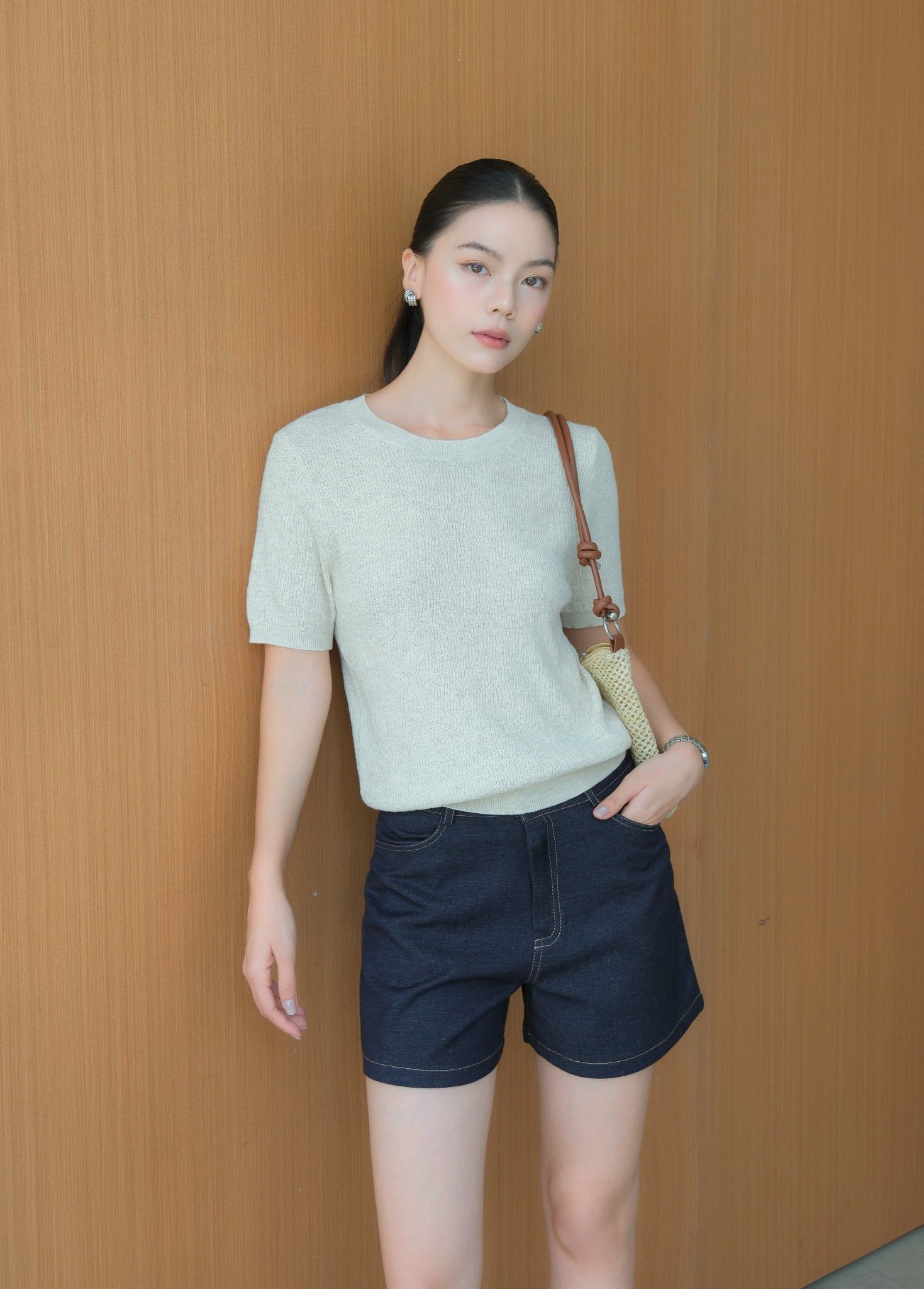  Áo Dệt Kim Cổ Tròn FAK107 