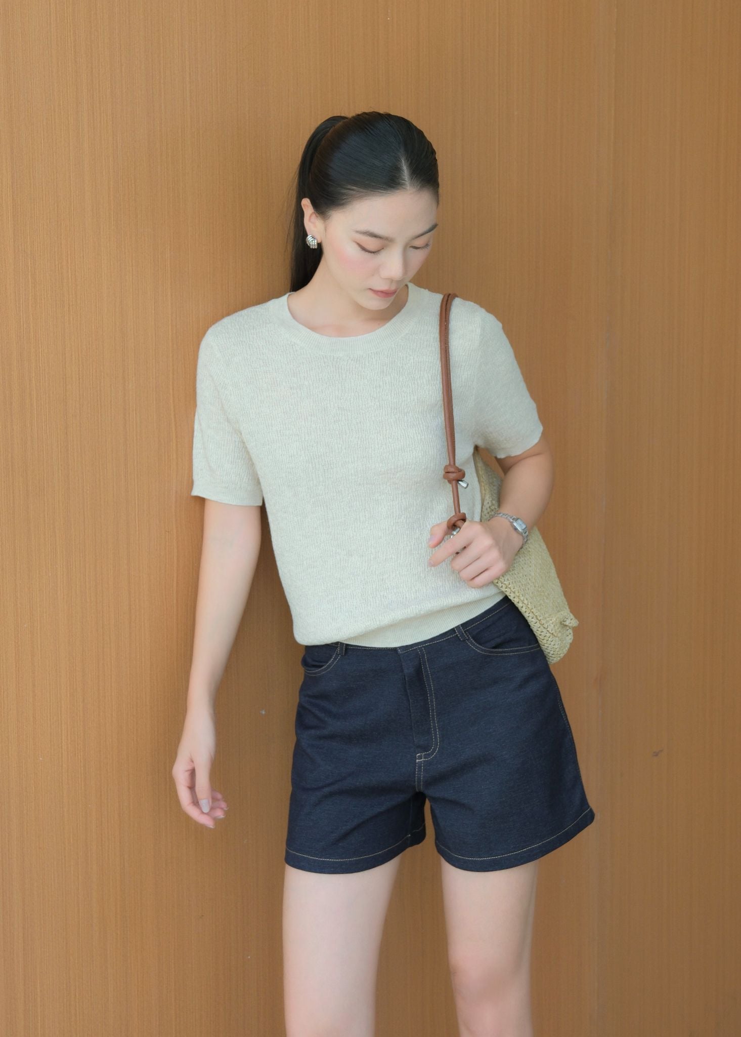  Quần Short Denim FQJ071 