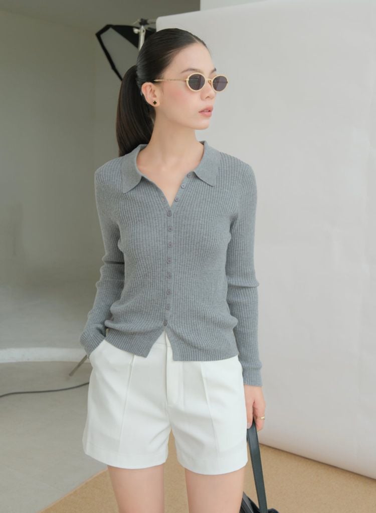  Áo Dệt Kim Tay Dài FAK100 