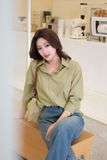  Áo Sơ Mi Trơn Oversize FAS378 