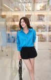  Áo Sơ Mi Trơn Oversize FAS379 