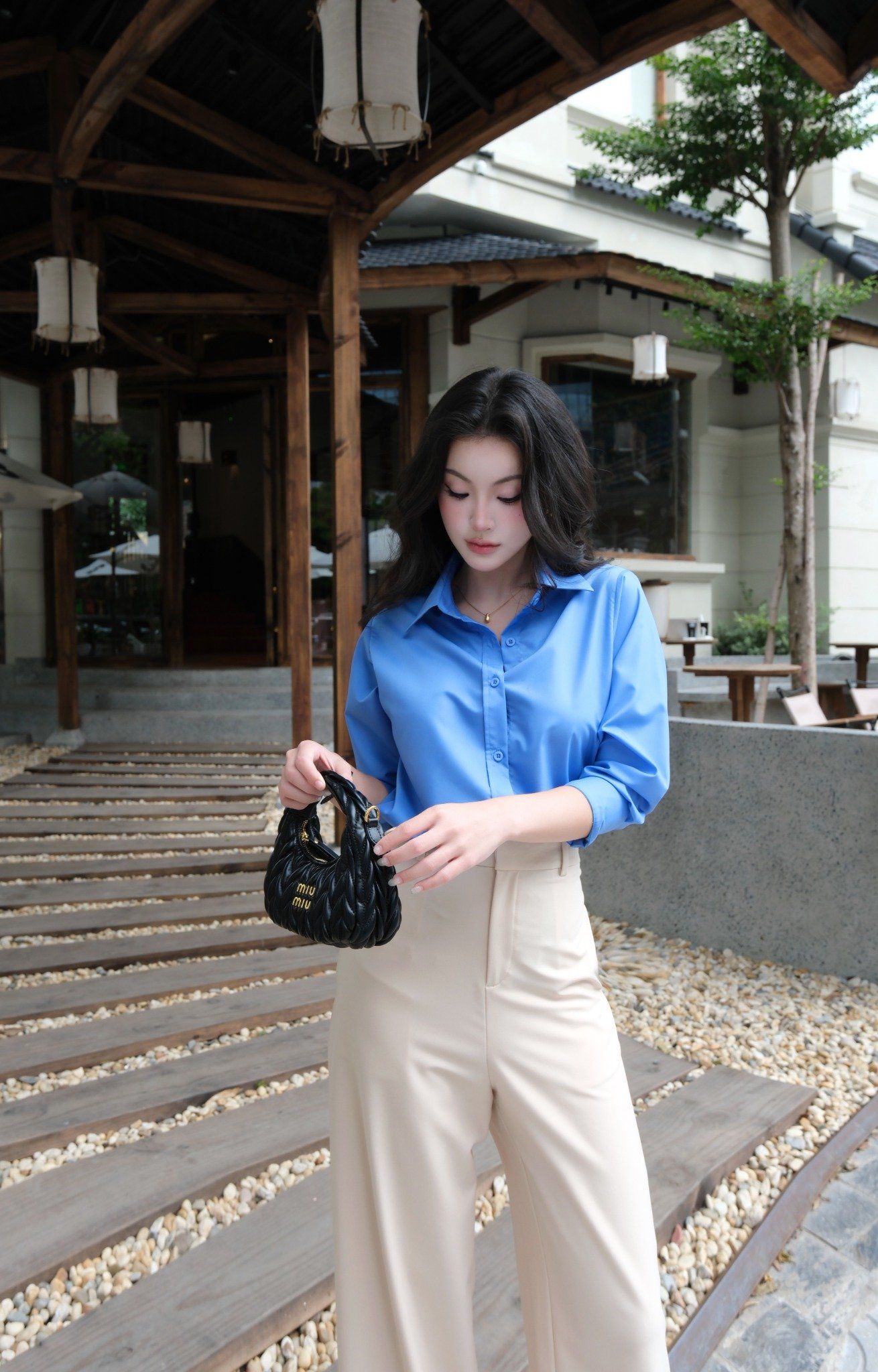  Áo Sơ Mi Trơn Classic FAS383 