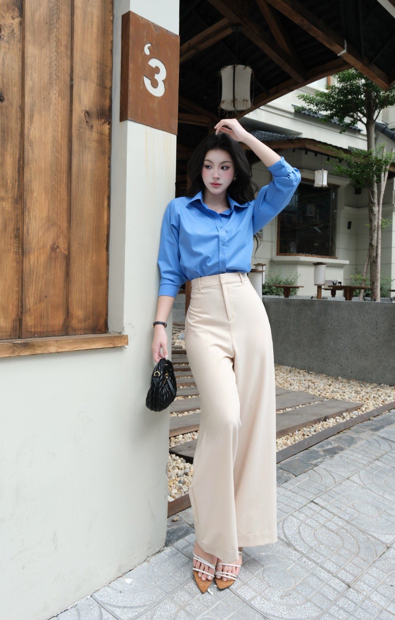  Quần Rộng Trơn FQR048 