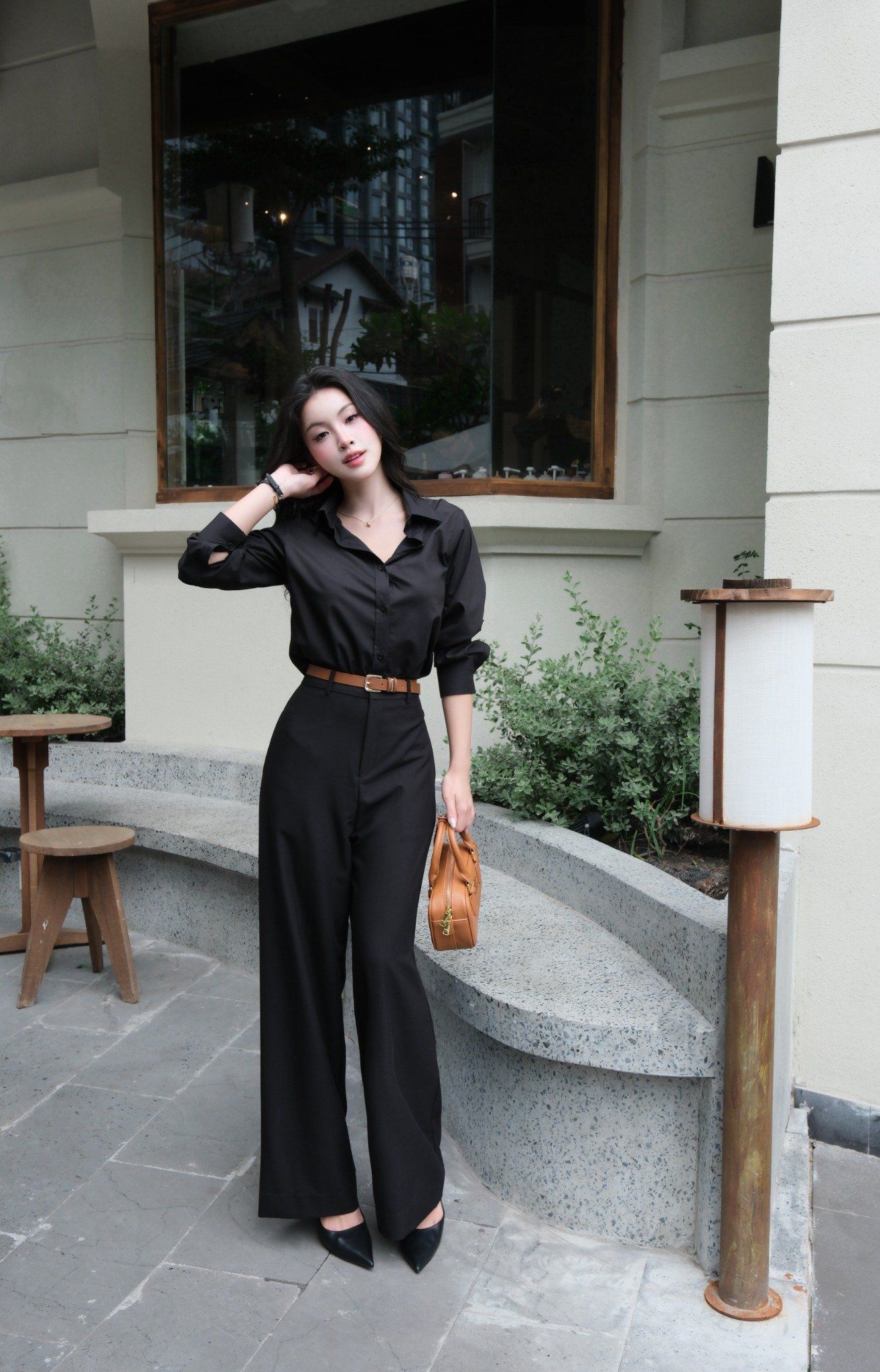  Áo Sơ Mi Trơn Classic FAS383 