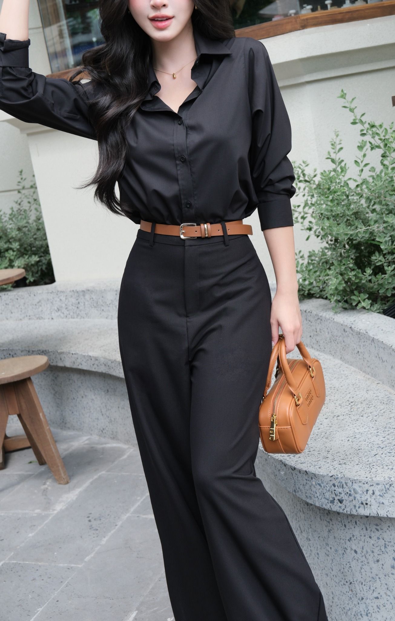  Áo Sơ Mi Trơn Classic FAS383 