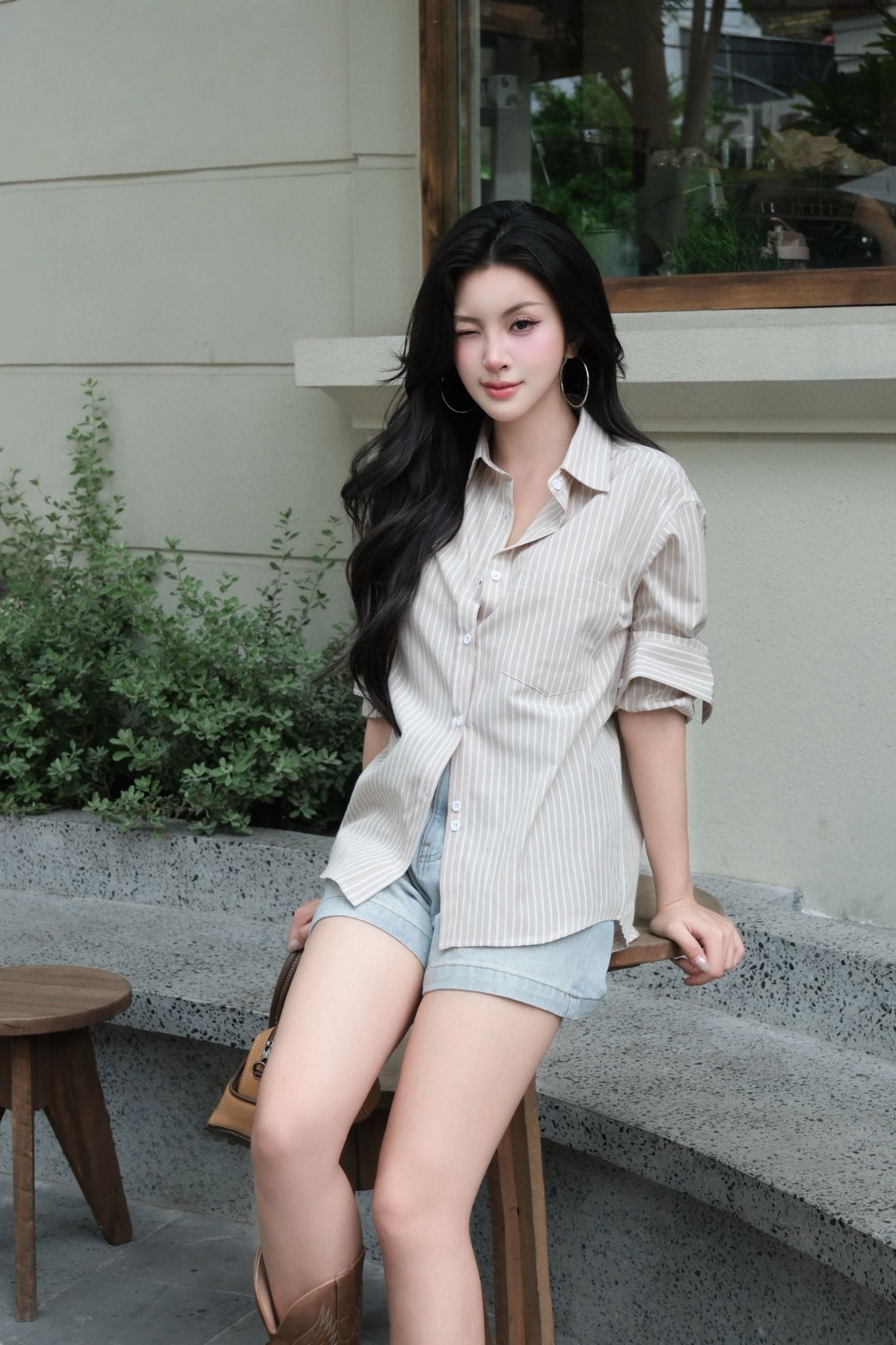  Sơ Mi Form Rộng FAS381 