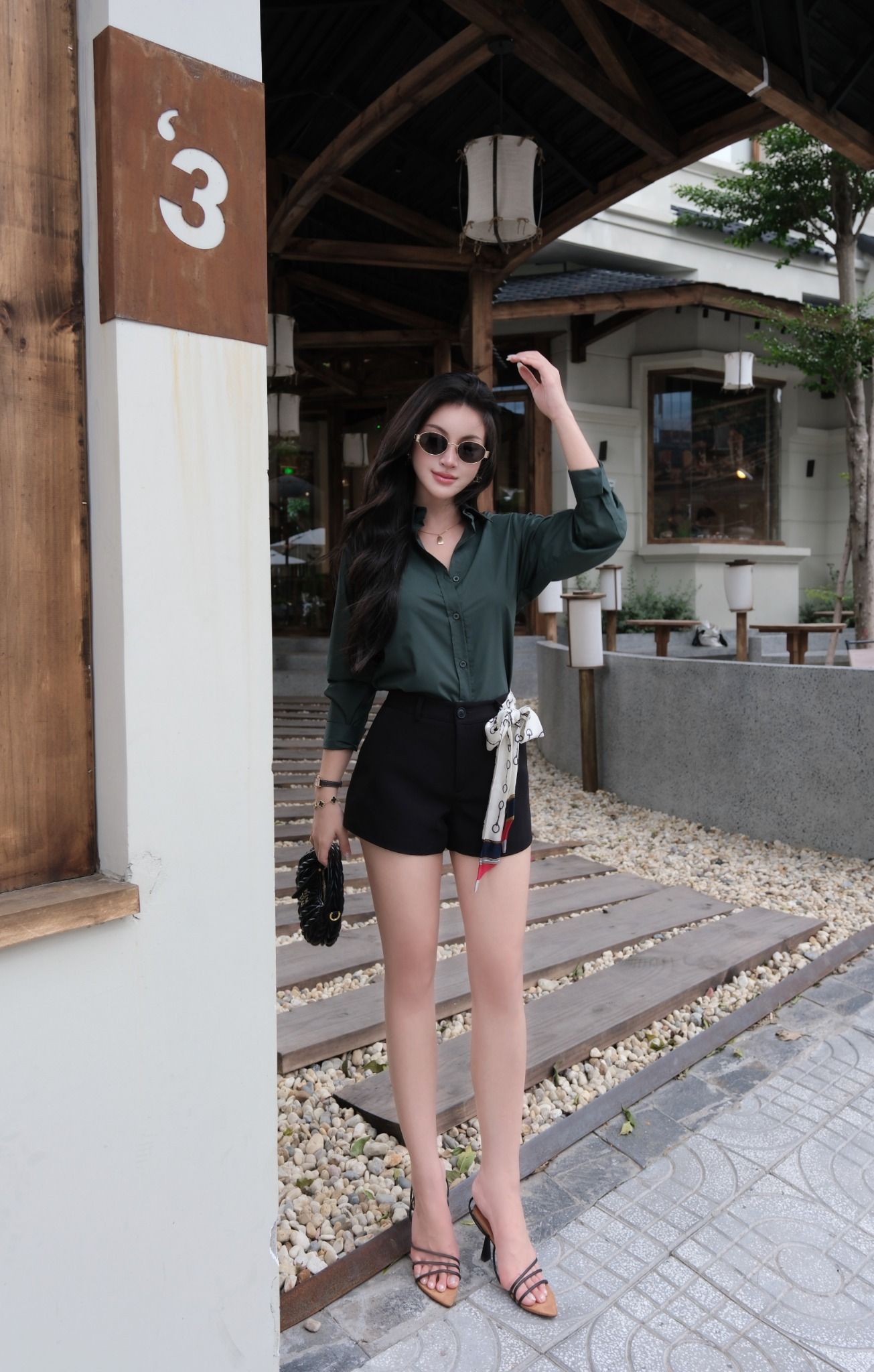  Áo Sơ Mi Trơn Classic FAS383 