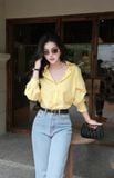  Áo Sơ Mi Trơn Oversize FAS293 