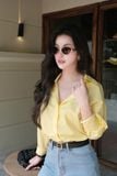  Áo Sơ Mi Trơn Oversize FAS293 