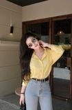  Áo Sơ Mi Trơn Oversize FAS293 