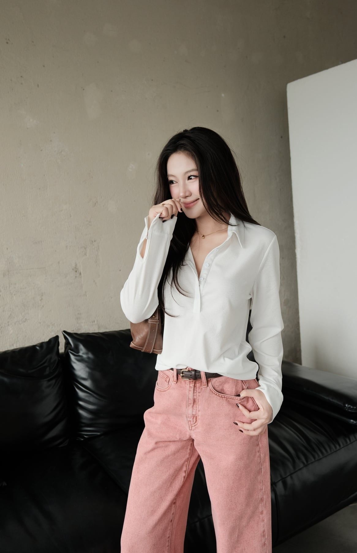 Áo Thun Cổ Trụ FAT098 