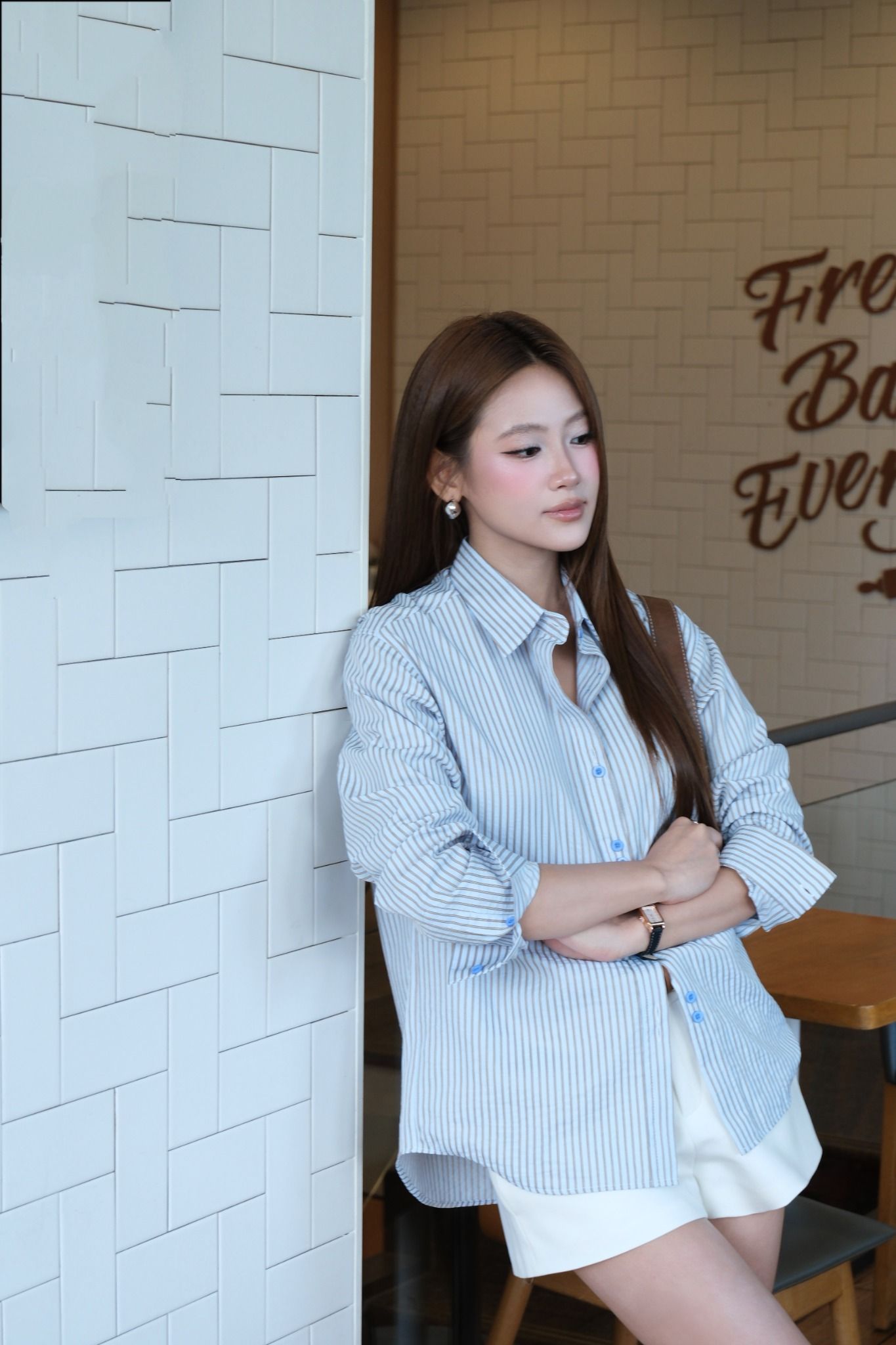  Áo Sơ Mi Cúc Đôi FAS382 