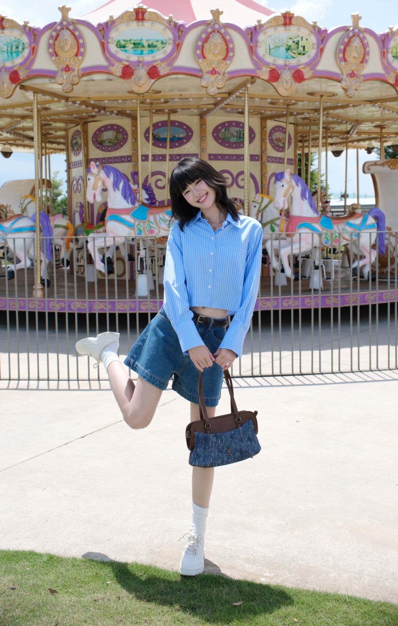  Quần Short Jean FQJ046 