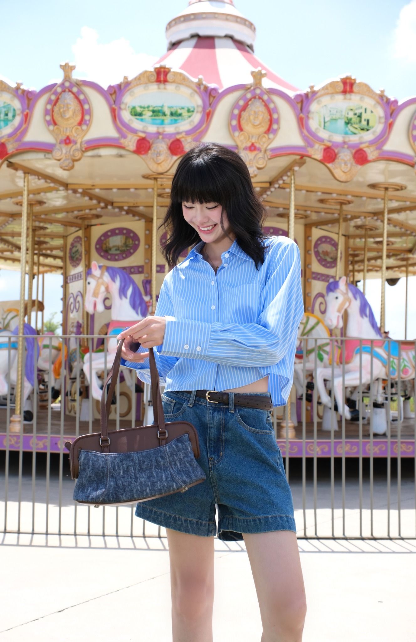  Quần Short Jean FQJ046 