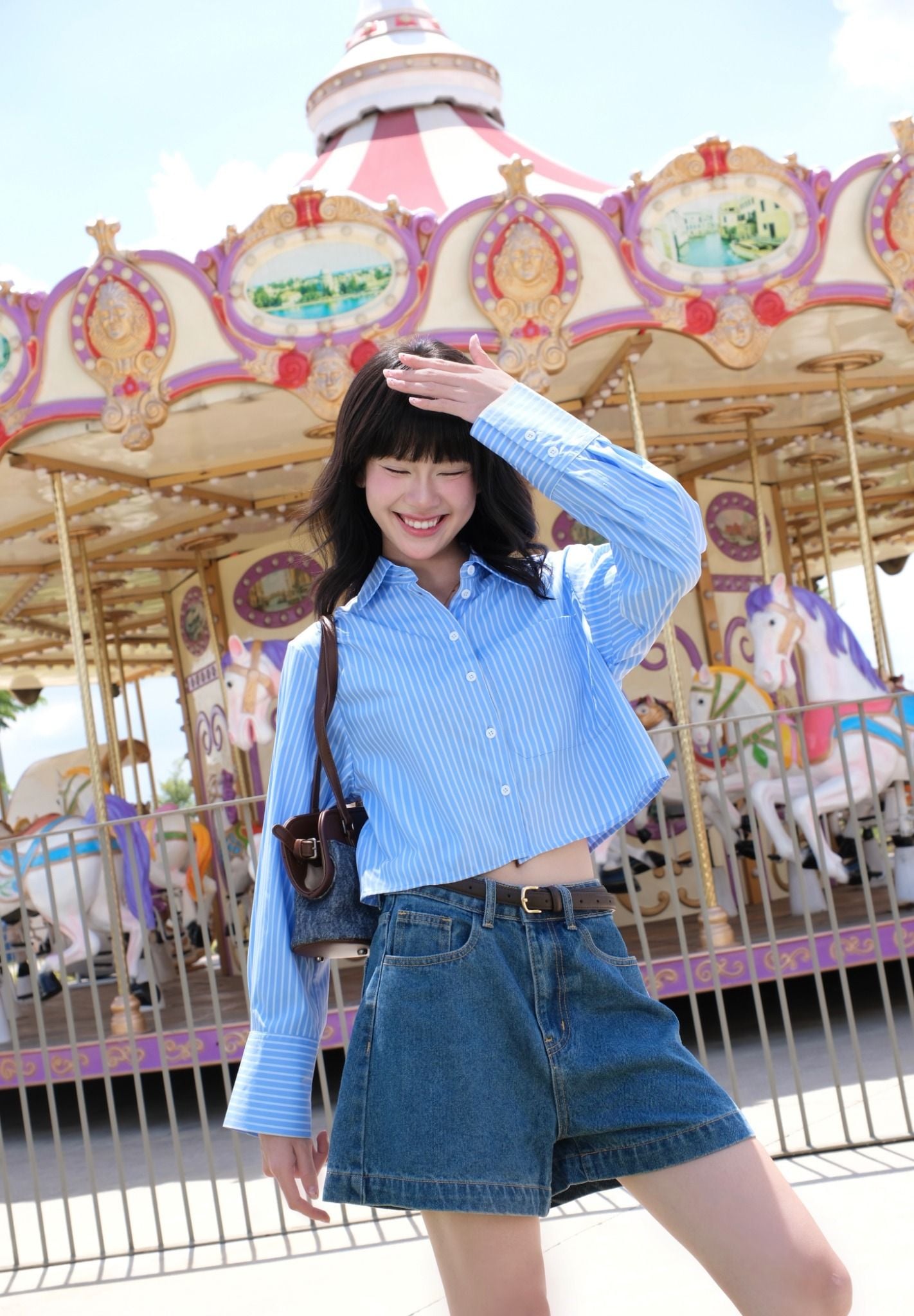  Quần Short Jean FQJ046 