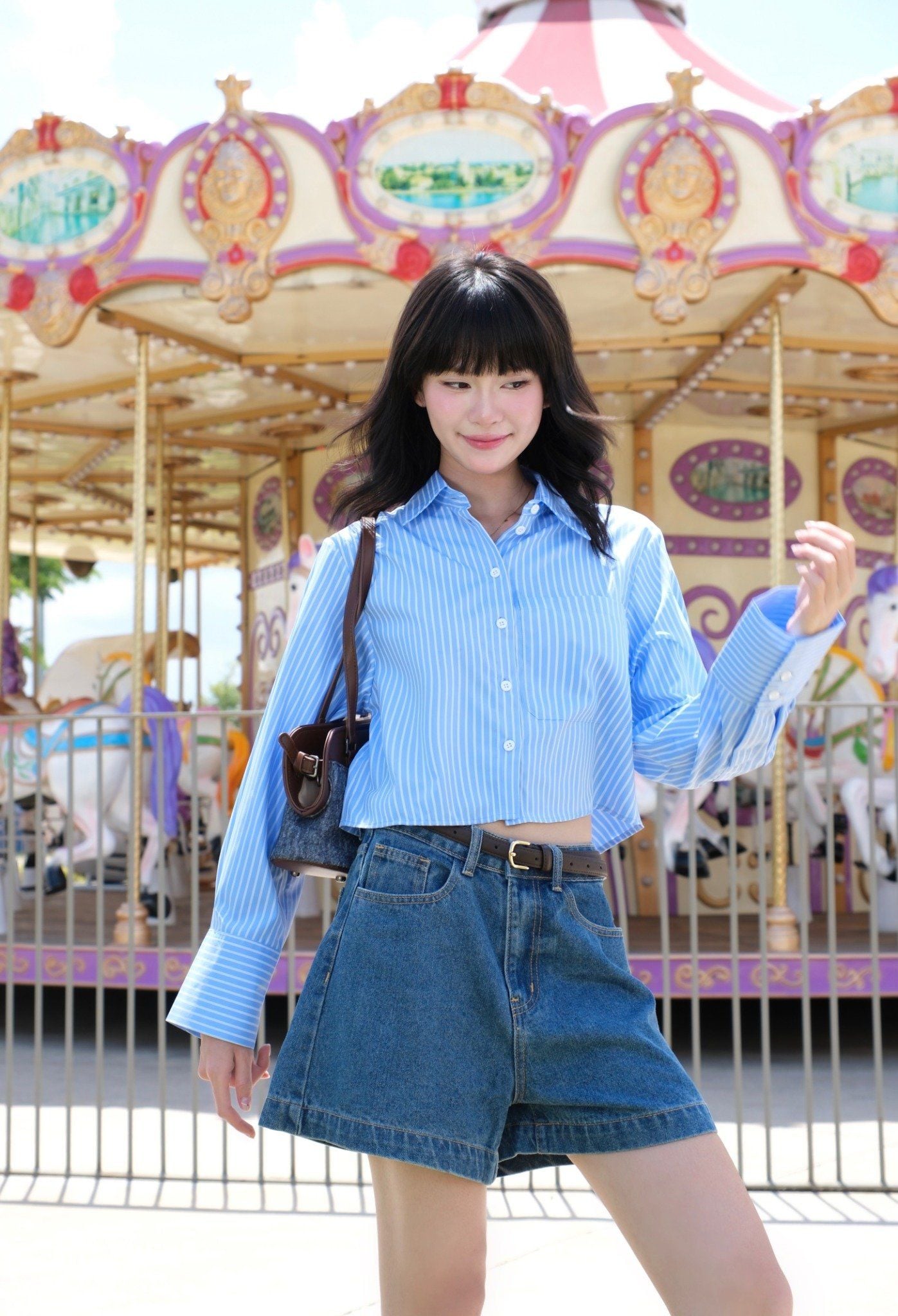  Quần Short Jean FQJ046 