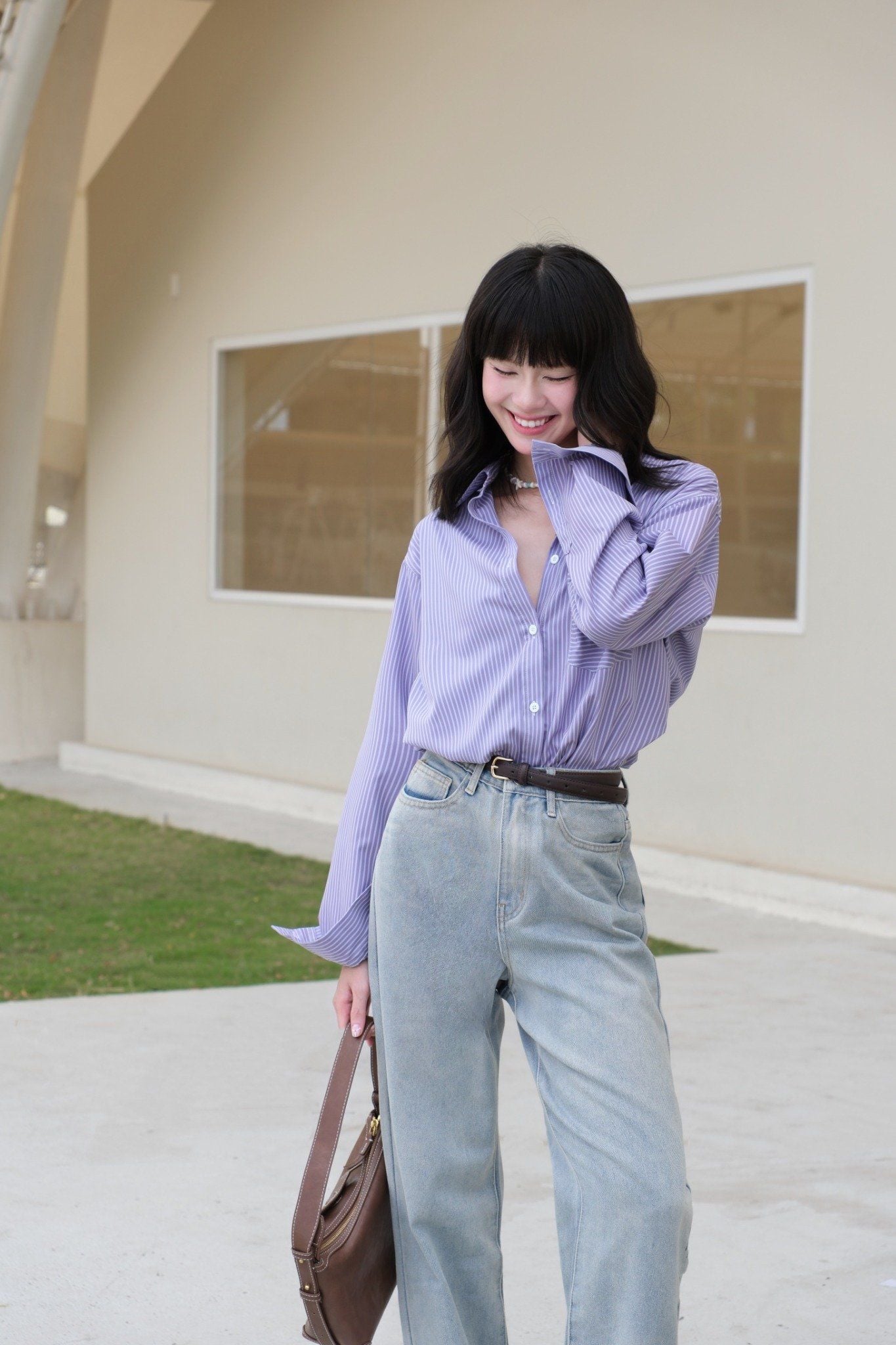  Quần Jean Suông Pancy 