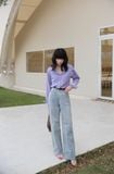  Áo Sơ Mi Sọc Túi Ngang FAS372 