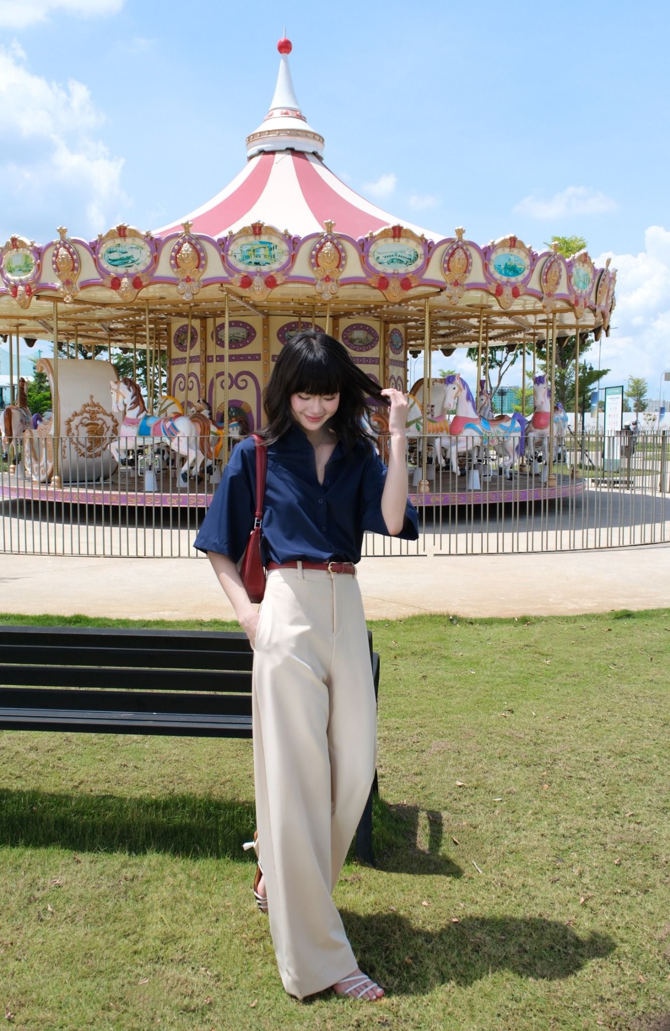  Quần Rộng Trơn FQR048 