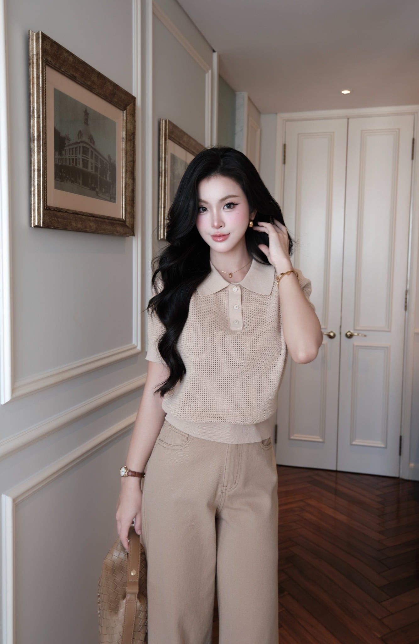  Áo Polo Lưới FAP084 