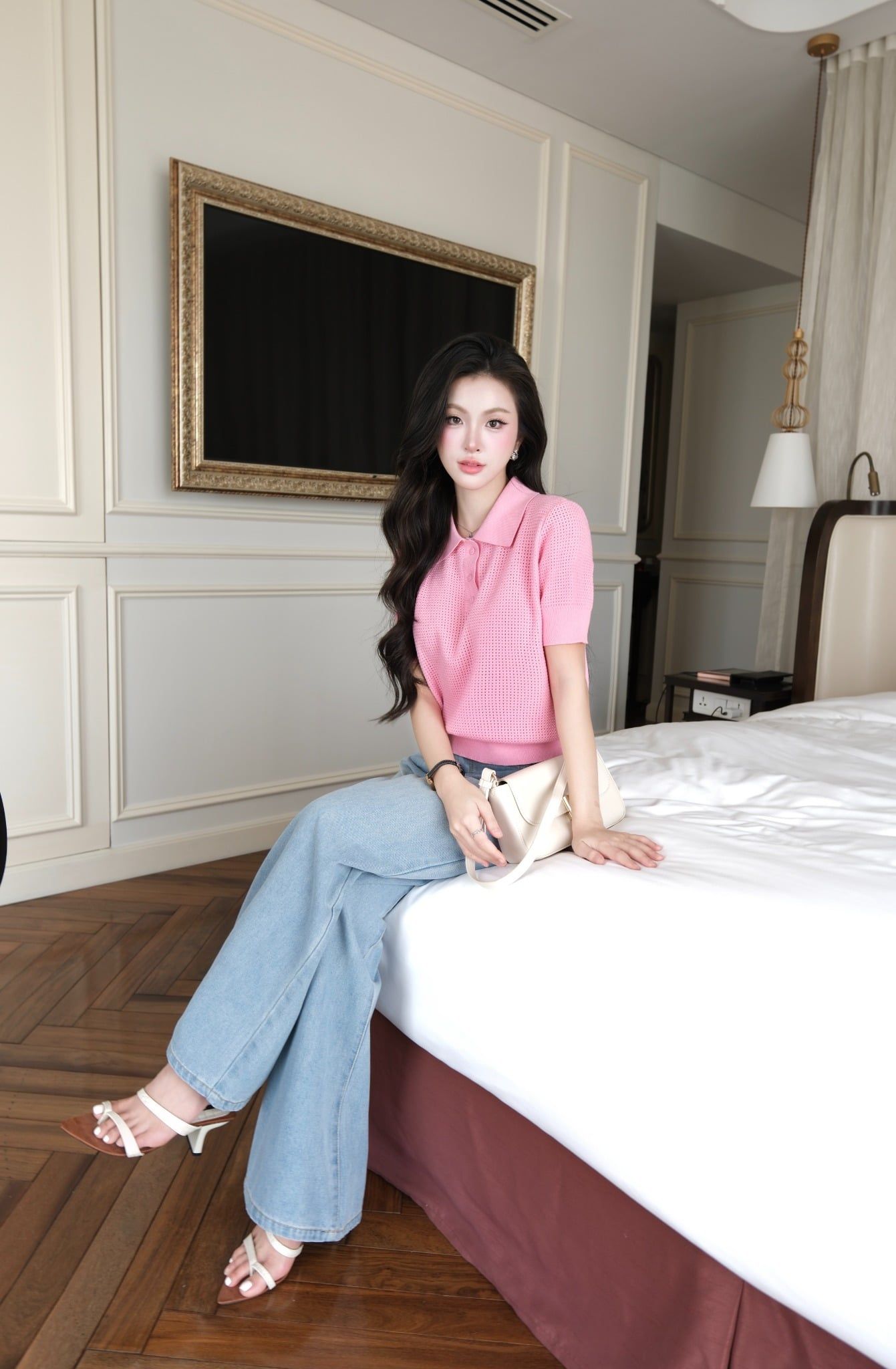  Áo Polo Lưới FAP084 