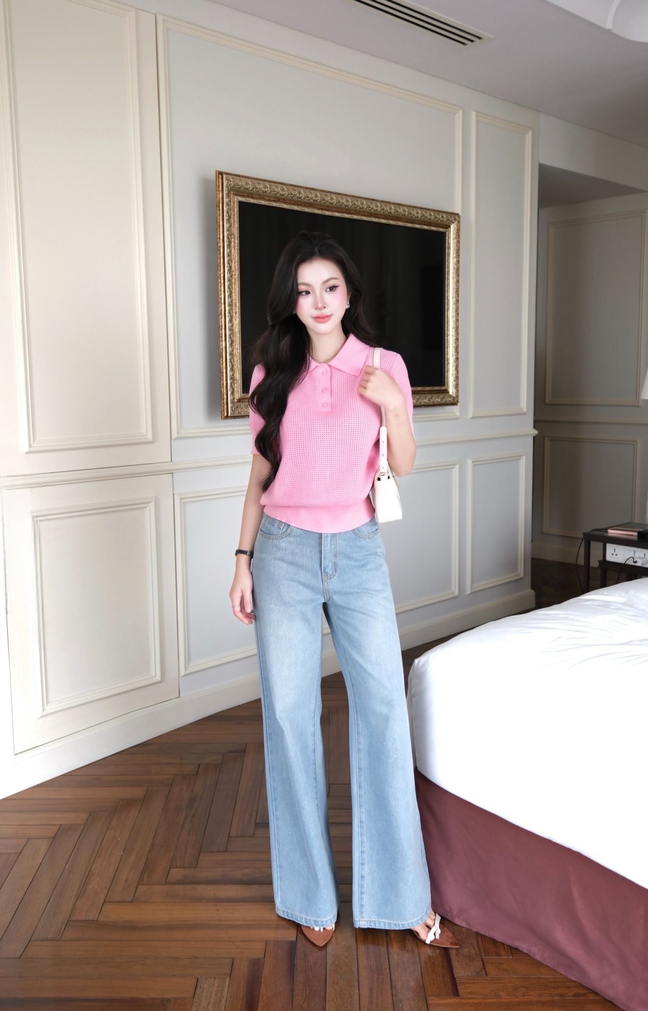  Áo Polo Lưới FAP084 