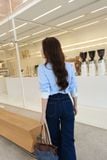  Áo Sơ Mi Phối Classic FAS370 