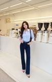  Áo Sơ Mi Phối Classic FAS370 