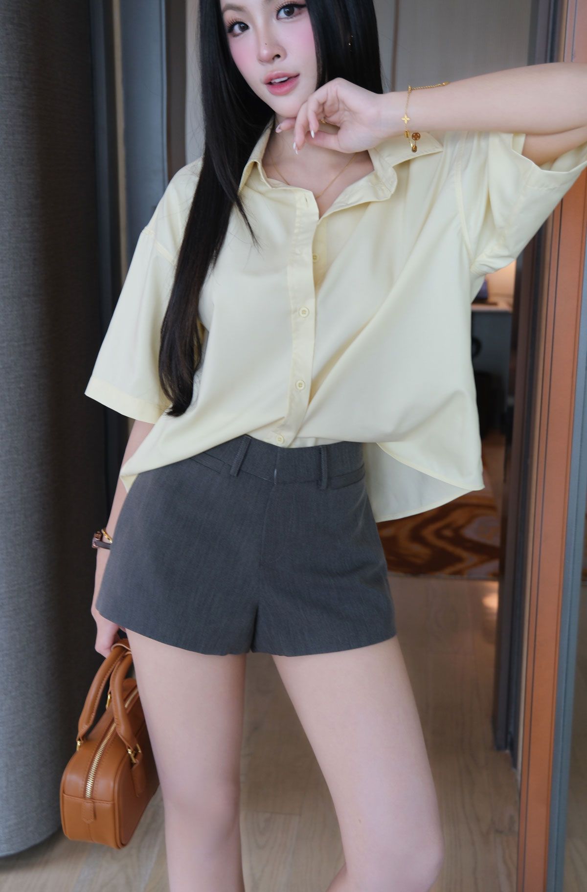  Sơ Mi Tay Ngắn FAS374 