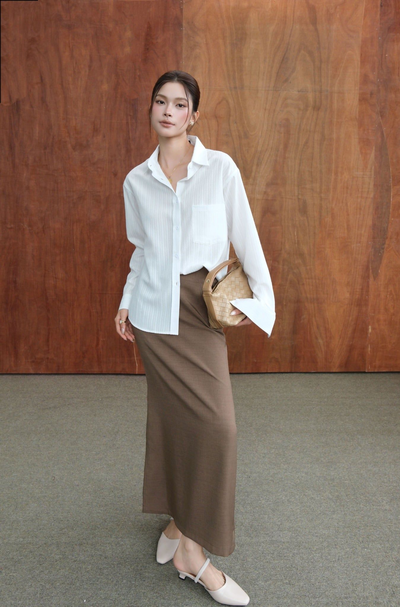  Chân Váy Dáng Dài FVD032 