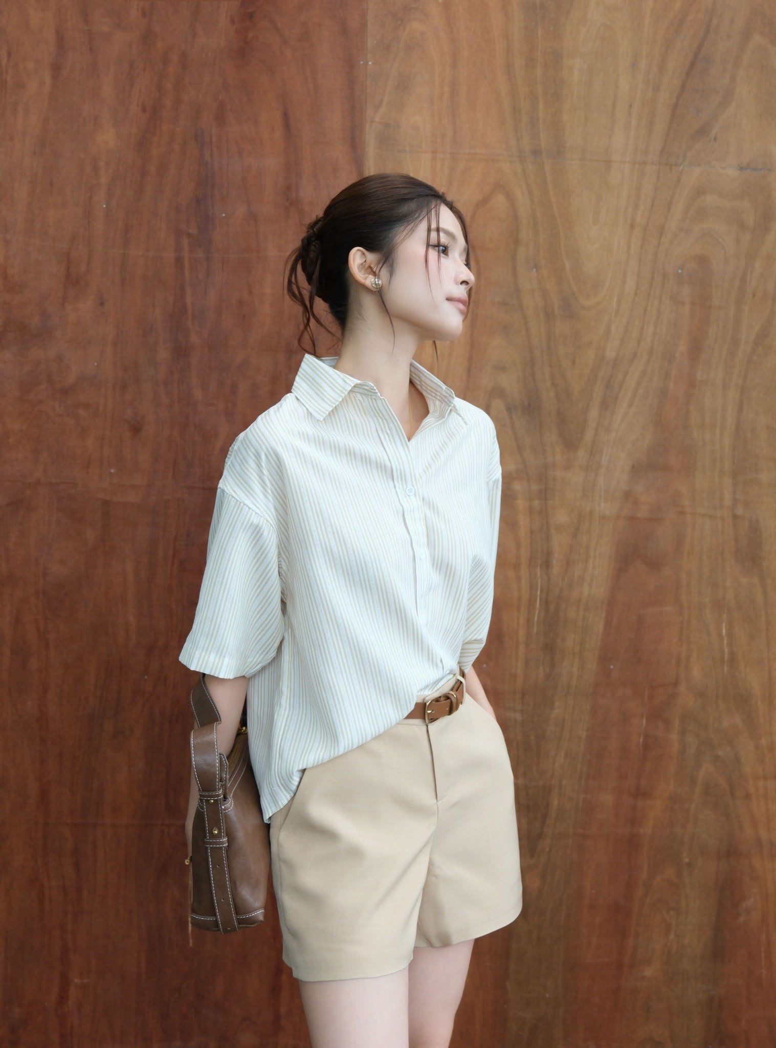  Sơ Mi Tay Ngắn FAS387 