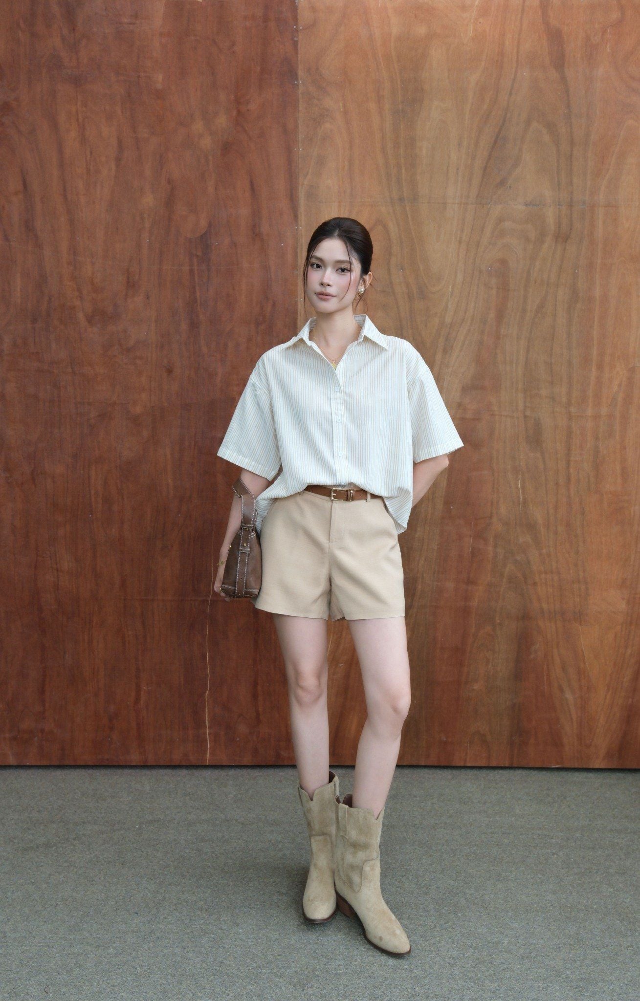  Sơ Mi Tay Ngắn FAS387 