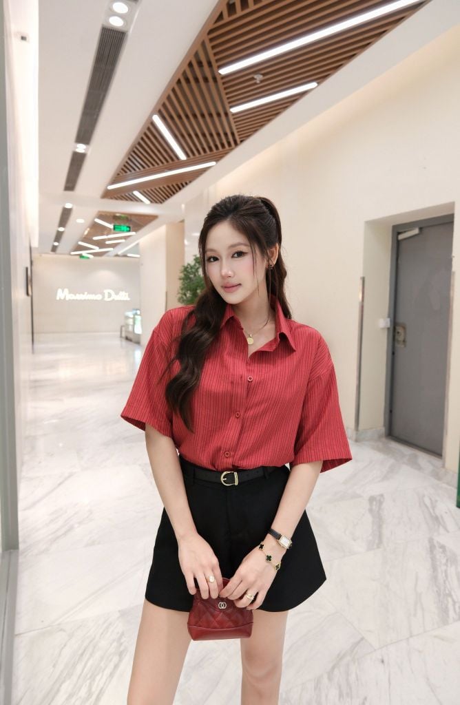  Sơ Mi Tay Ngắn FAS389 