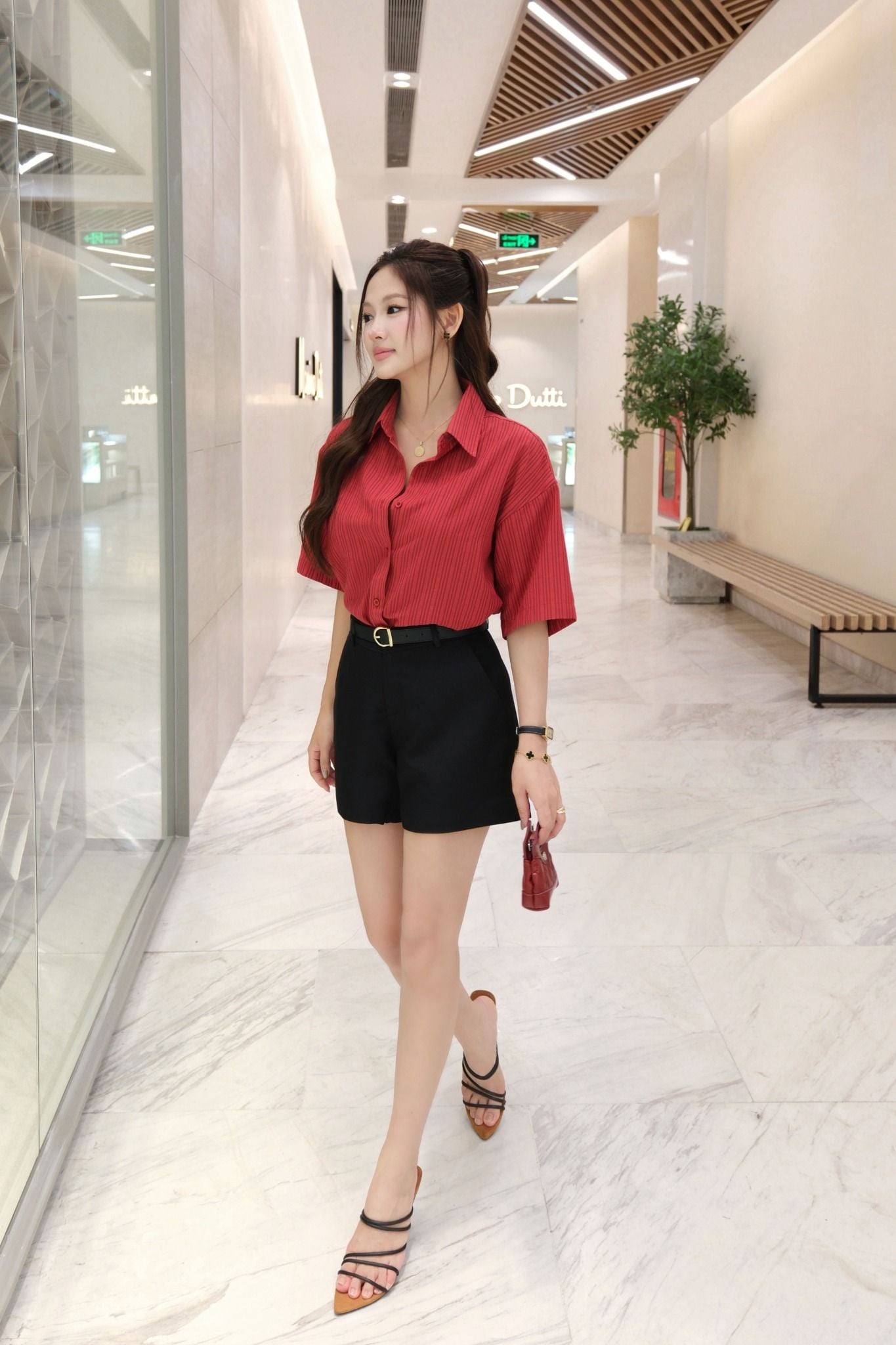  Sơ Mi Tay Ngắn FAS389 