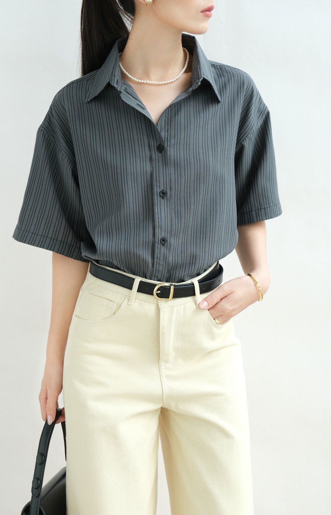  Sơ Mi Tay Ngắn FAS389 