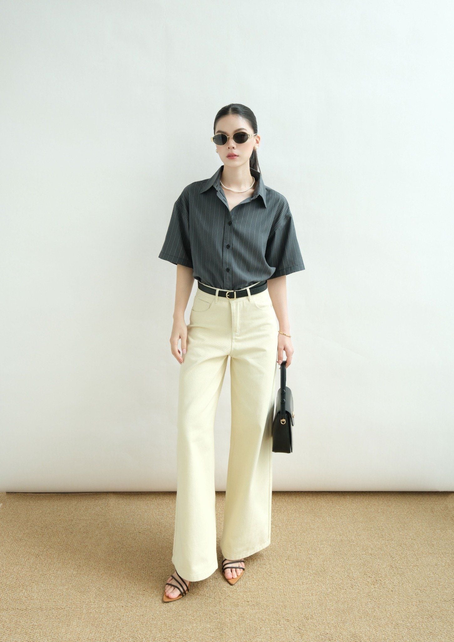  Sơ Mi Tay Ngắn FAS389 