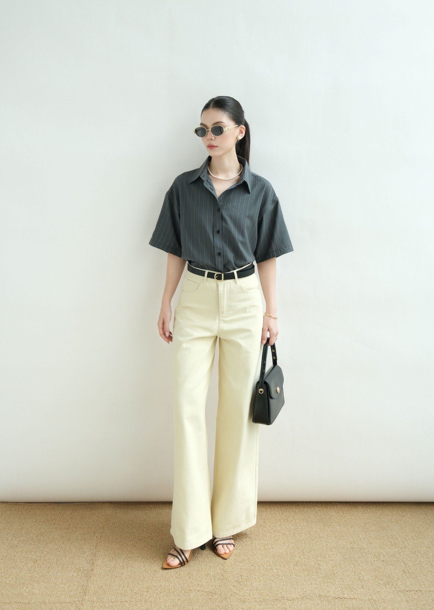  Sơ Mi Tay Ngắn FAS389 