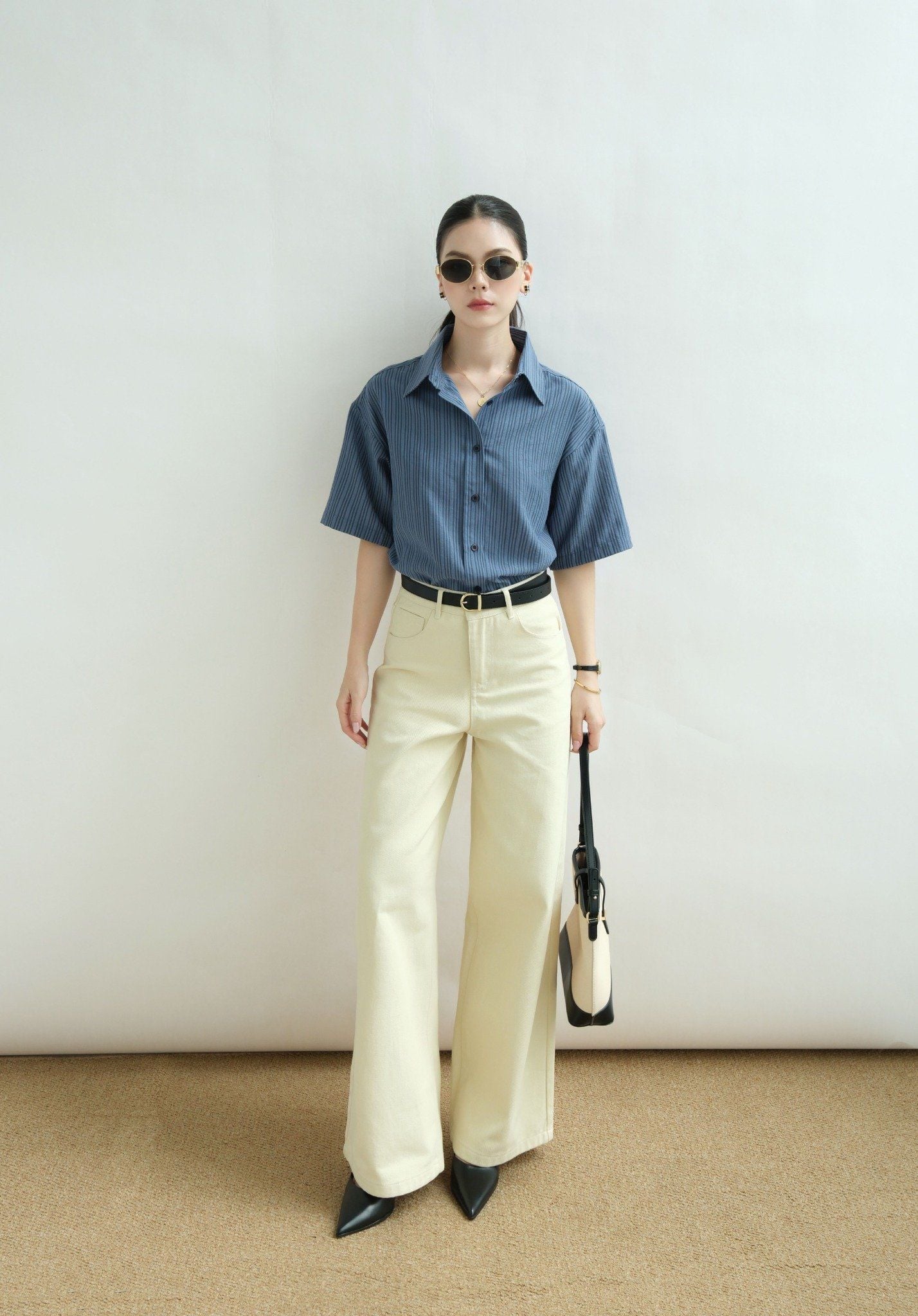  Sơ Mi Tay Ngắn FAS389 