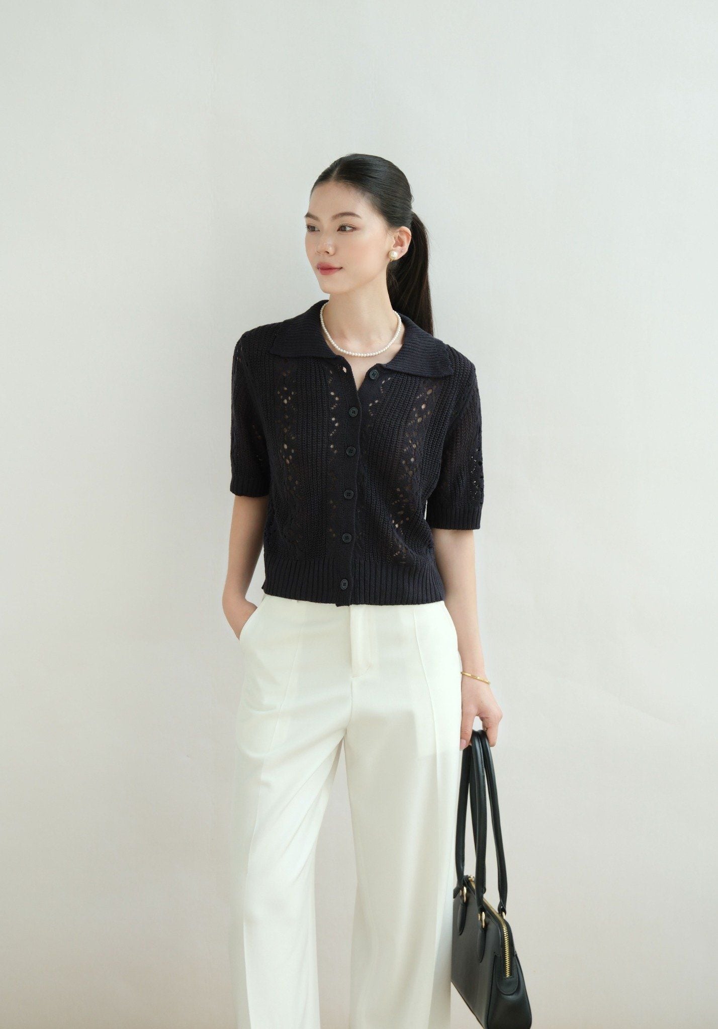  Áo Dệt Kim Hoa FAK088 